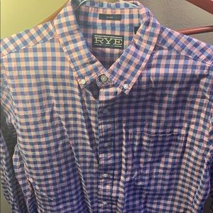 Rye men’s shirt. Lg Slim fit. Great shape.